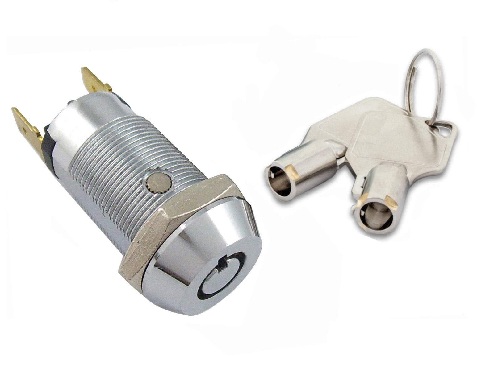 Amazon.com: Key Switch Lock Momentary Spring Return Tubular Garage